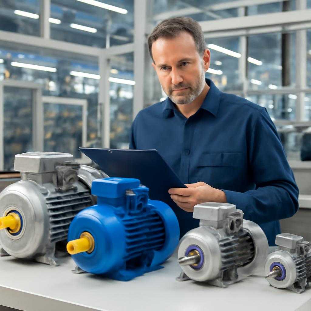 Auswahl des richtigen Elektromotors für optimale Produktionseffizienz