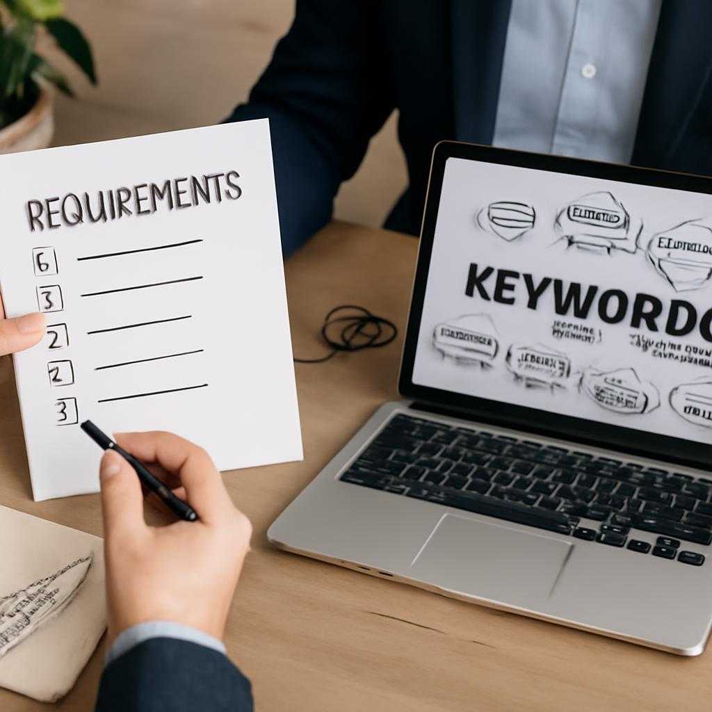 Skloubení požadavků a klíčová slova v praxi