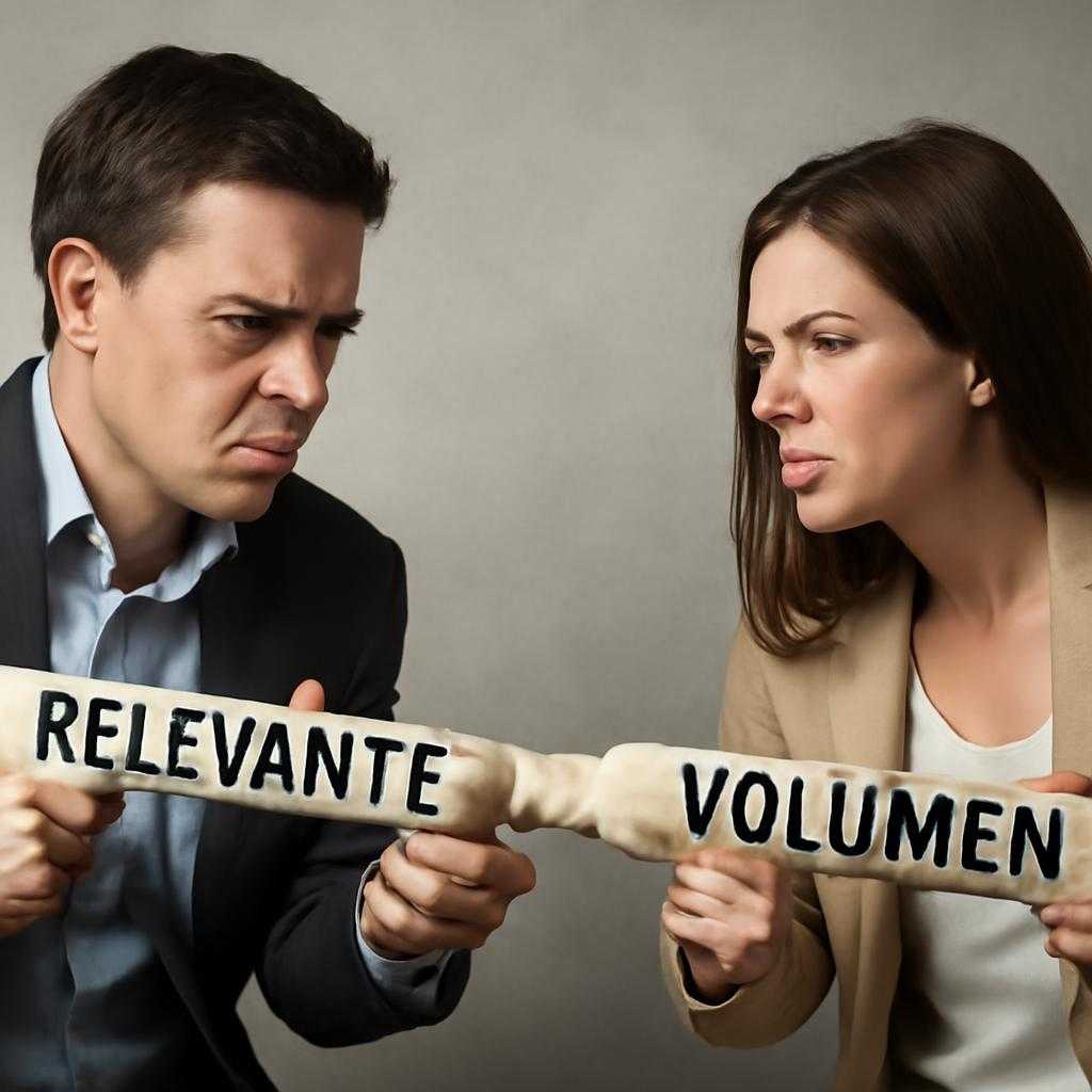 Conflicto de requisitos en el uso de palabras clave