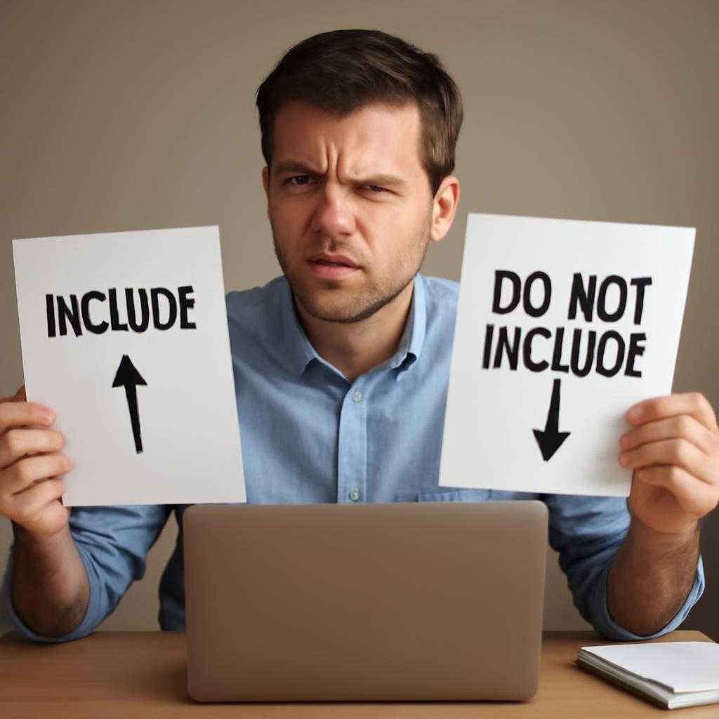 Contradicții în cerințele dumneavoastră privind utilizarea cuvântului cheie